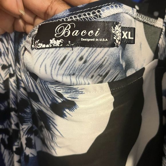 sexy one shoulder animal print top. Size XL. stretchy. Can fit a medium! - Picture 4 of 4